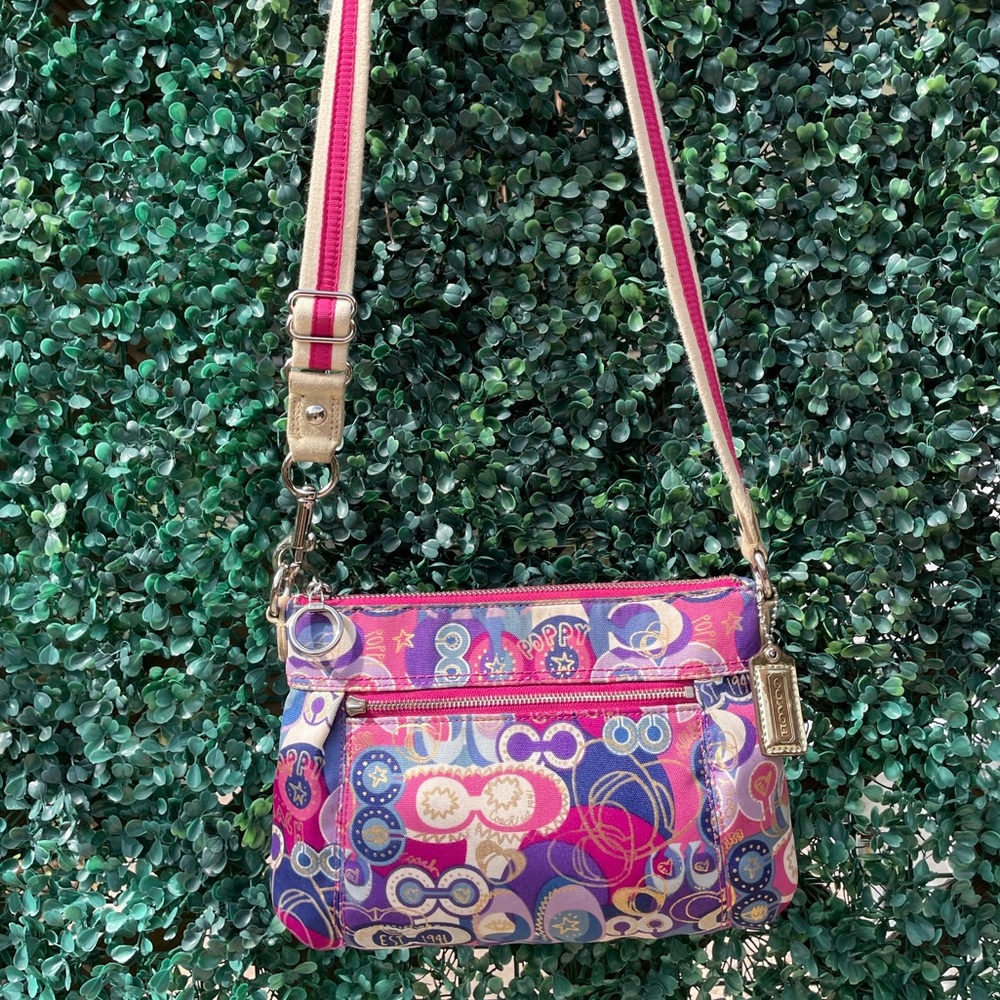 Coach Poppy Limited Edition Graffiti Crossbody